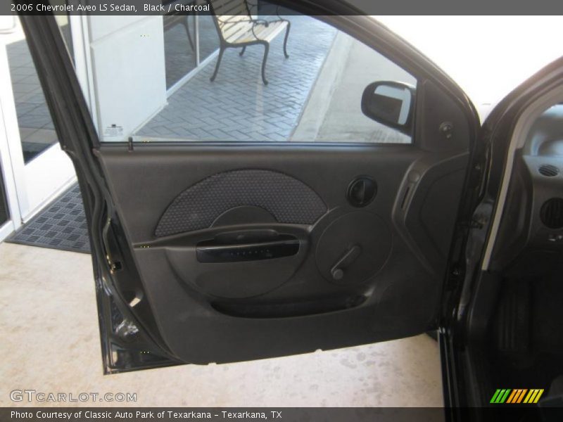 Black / Charcoal 2006 Chevrolet Aveo LS Sedan