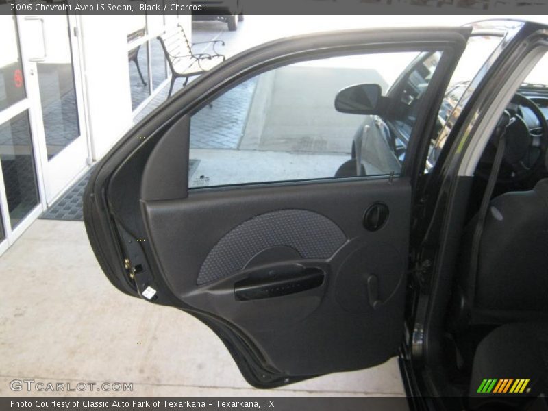 Black / Charcoal 2006 Chevrolet Aveo LS Sedan