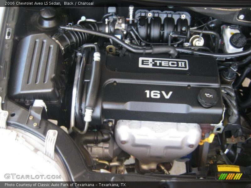 Black / Charcoal 2006 Chevrolet Aveo LS Sedan