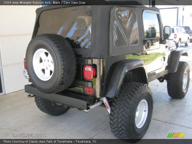 Black / Dark Slate Gray 2004 Jeep Wrangler Rubicon 4x4