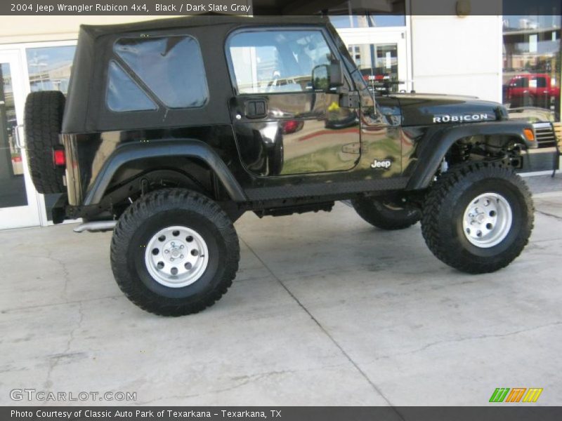 Black / Dark Slate Gray 2004 Jeep Wrangler Rubicon 4x4