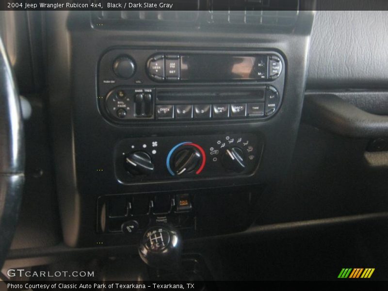 Black / Dark Slate Gray 2004 Jeep Wrangler Rubicon 4x4