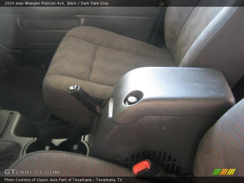 Black / Dark Slate Gray 2004 Jeep Wrangler Rubicon 4x4