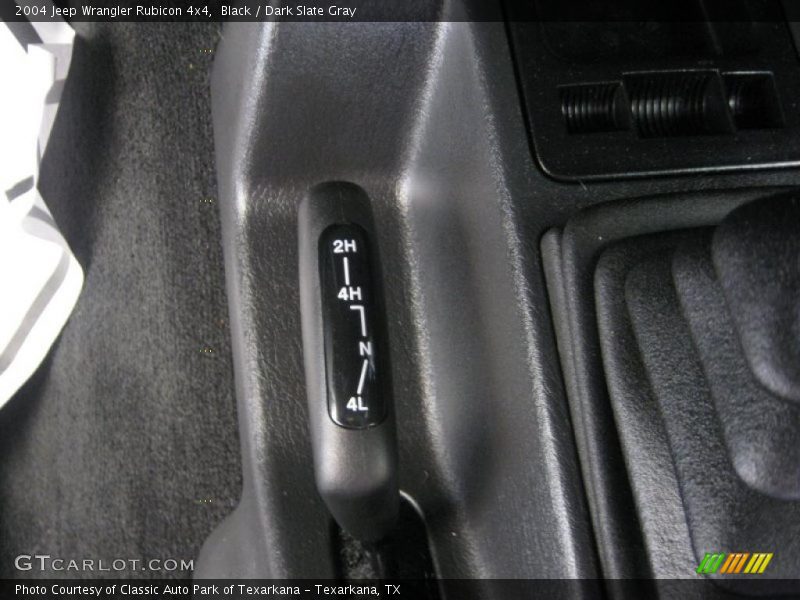 Black / Dark Slate Gray 2004 Jeep Wrangler Rubicon 4x4