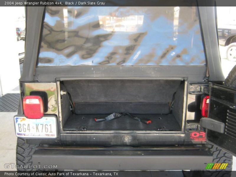 Black / Dark Slate Gray 2004 Jeep Wrangler Rubicon 4x4