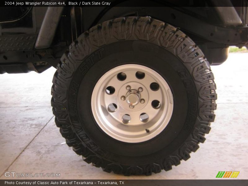 Black / Dark Slate Gray 2004 Jeep Wrangler Rubicon 4x4