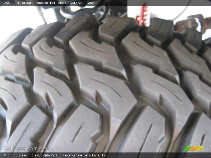 Black / Dark Slate Gray 2004 Jeep Wrangler Rubicon 4x4