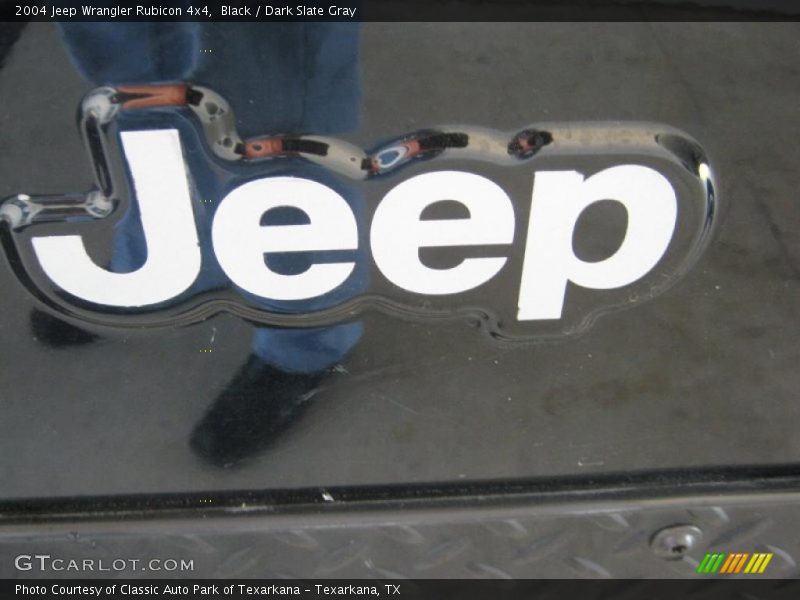 Black / Dark Slate Gray 2004 Jeep Wrangler Rubicon 4x4