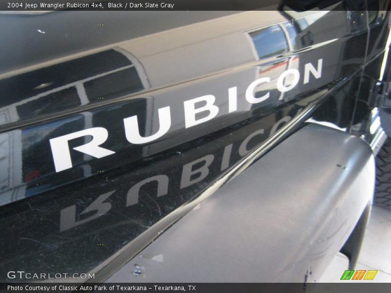 Black / Dark Slate Gray 2004 Jeep Wrangler Rubicon 4x4