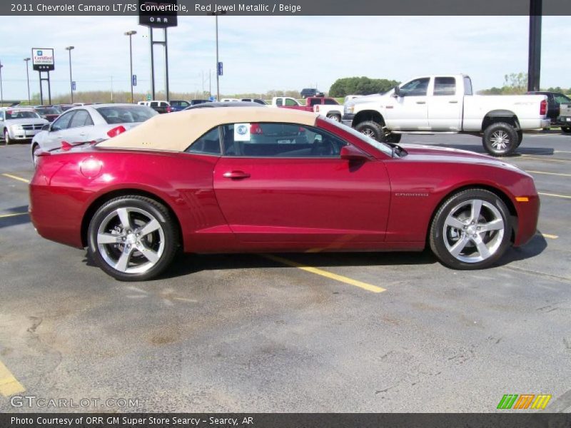  2011 Camaro LT/RS Convertible Red Jewel Metallic