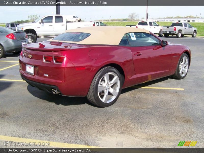  2011 Camaro LT/RS Convertible Red Jewel Metallic