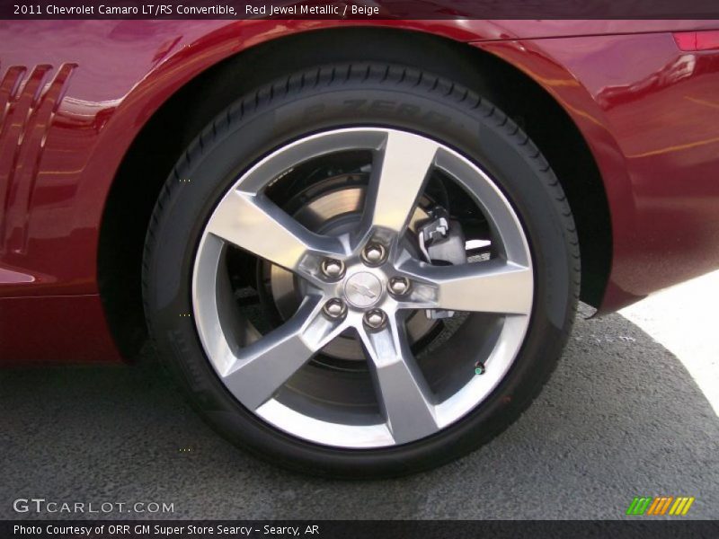  2011 Camaro LT/RS Convertible Wheel