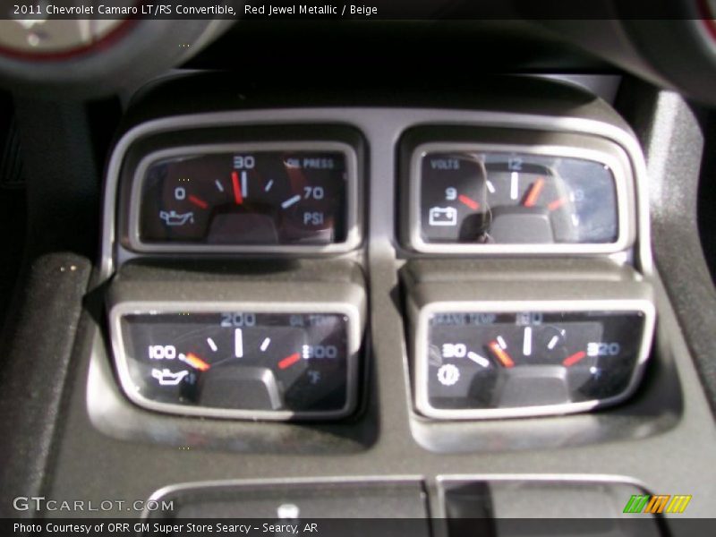  2011 Camaro LT/RS Convertible LT/RS Convertible Gauges