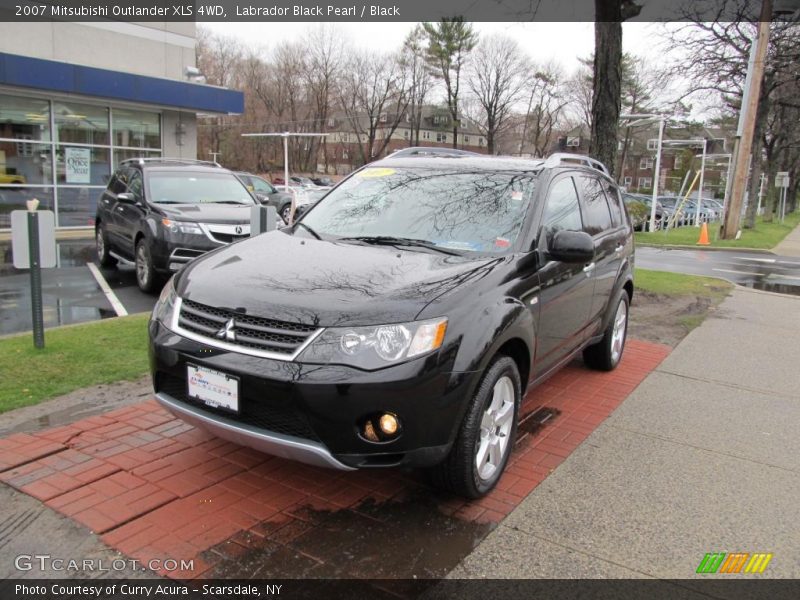 Labrador Black Pearl / Black 2007 Mitsubishi Outlander XLS 4WD
