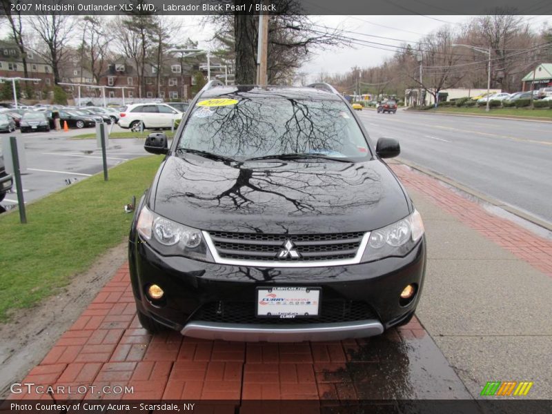 Labrador Black Pearl / Black 2007 Mitsubishi Outlander XLS 4WD