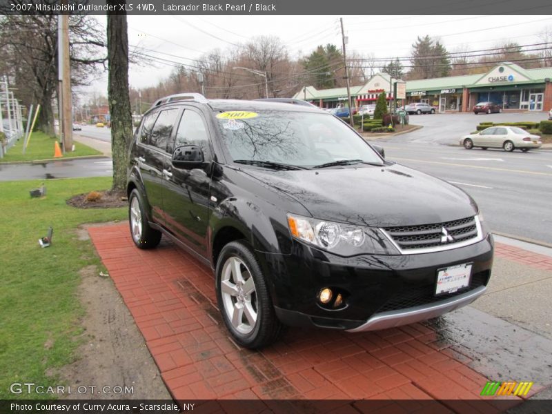 Labrador Black Pearl / Black 2007 Mitsubishi Outlander XLS 4WD