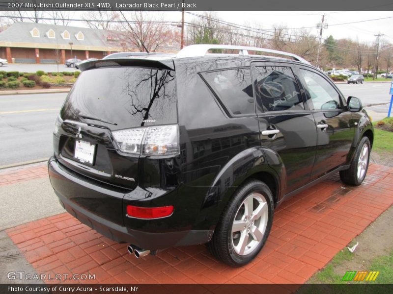 Labrador Black Pearl / Black 2007 Mitsubishi Outlander XLS 4WD