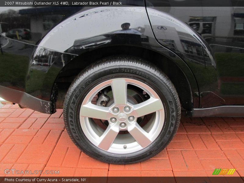 Labrador Black Pearl / Black 2007 Mitsubishi Outlander XLS 4WD