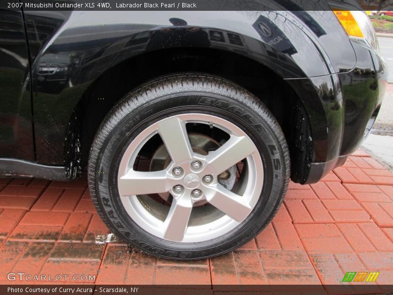 Labrador Black Pearl / Black 2007 Mitsubishi Outlander XLS 4WD