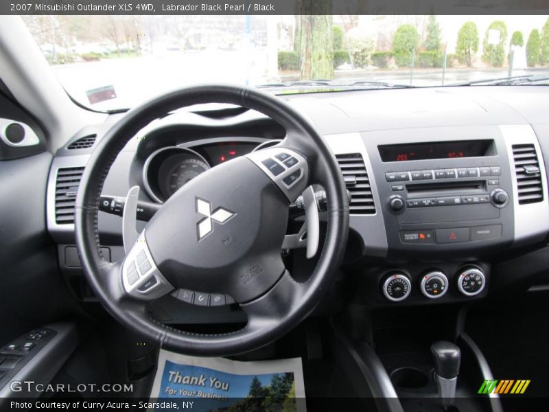 Labrador Black Pearl / Black 2007 Mitsubishi Outlander XLS 4WD