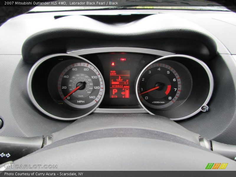 Labrador Black Pearl / Black 2007 Mitsubishi Outlander XLS 4WD
