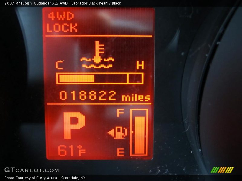 Labrador Black Pearl / Black 2007 Mitsubishi Outlander XLS 4WD