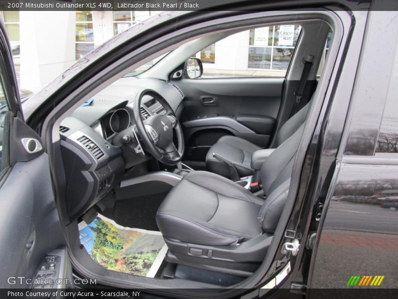 Labrador Black Pearl / Black 2007 Mitsubishi Outlander XLS 4WD