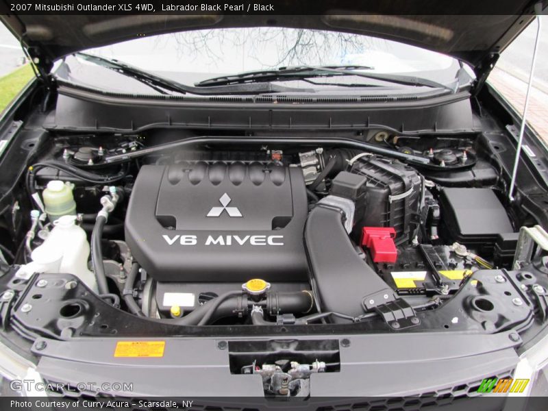 Labrador Black Pearl / Black 2007 Mitsubishi Outlander XLS 4WD