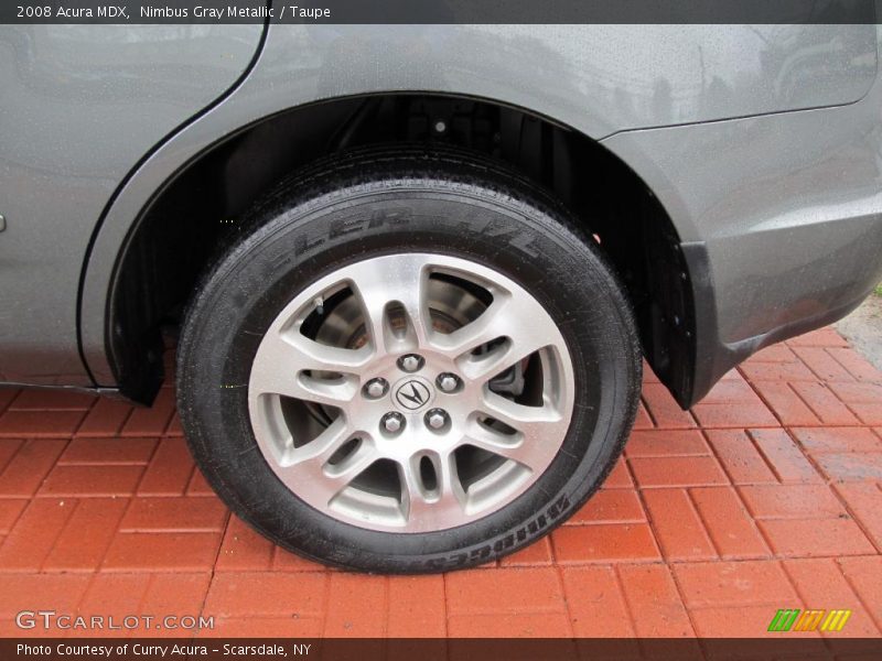 Nimbus Gray Metallic / Taupe 2008 Acura MDX