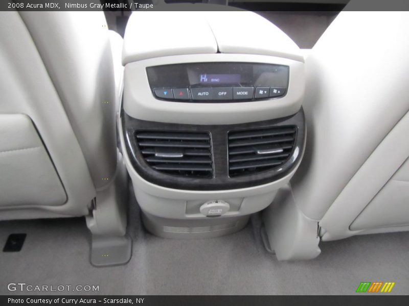 Nimbus Gray Metallic / Taupe 2008 Acura MDX