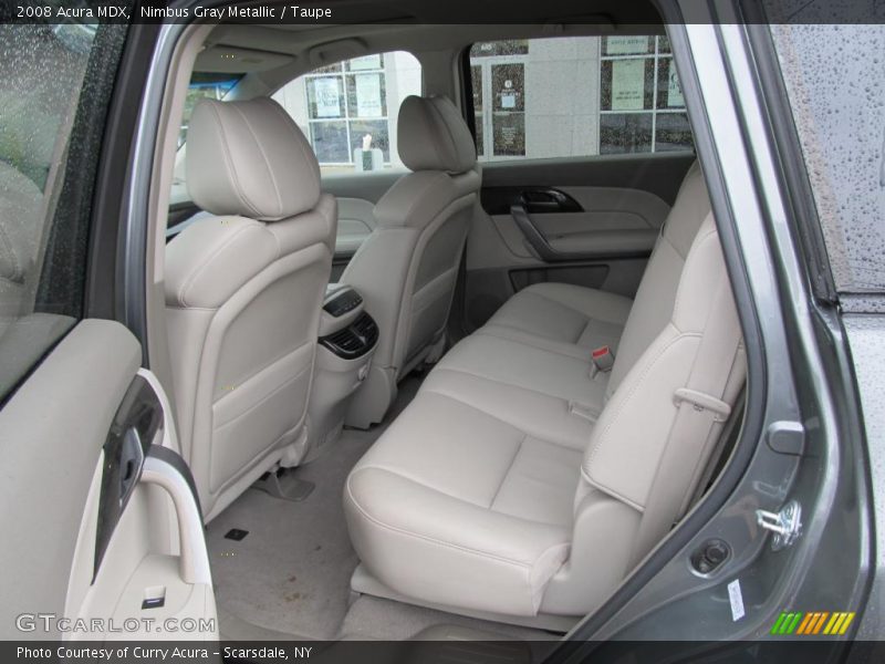 Nimbus Gray Metallic / Taupe 2008 Acura MDX