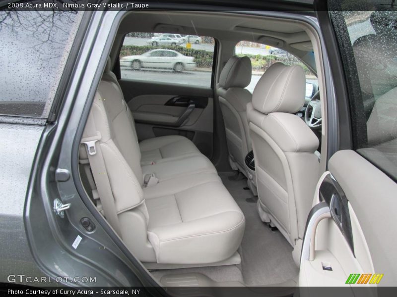 Nimbus Gray Metallic / Taupe 2008 Acura MDX