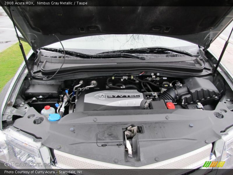Nimbus Gray Metallic / Taupe 2008 Acura MDX