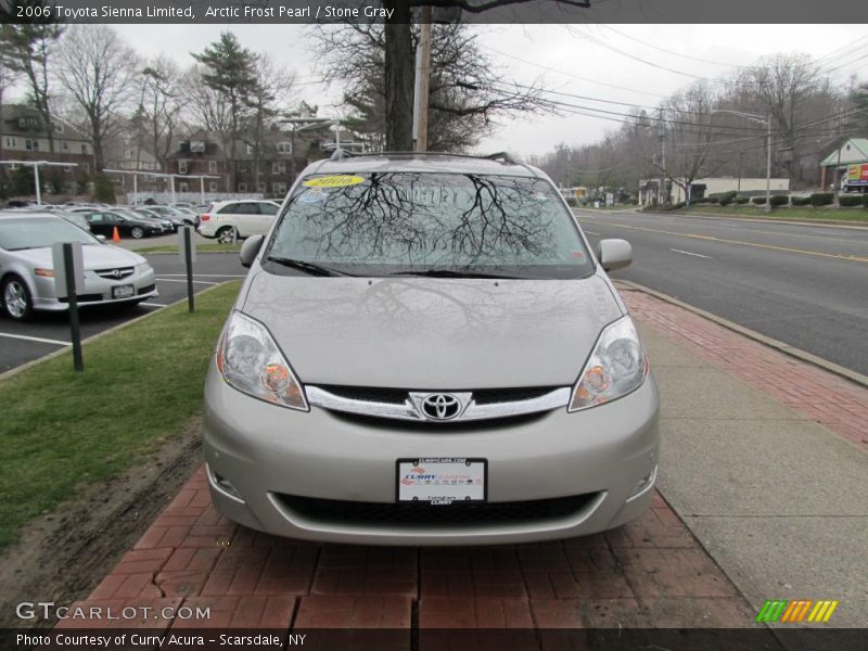 Arctic Frost Pearl / Stone Gray 2006 Toyota Sienna Limited