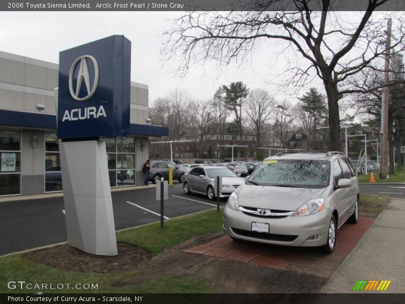 Arctic Frost Pearl / Stone Gray 2006 Toyota Sienna Limited