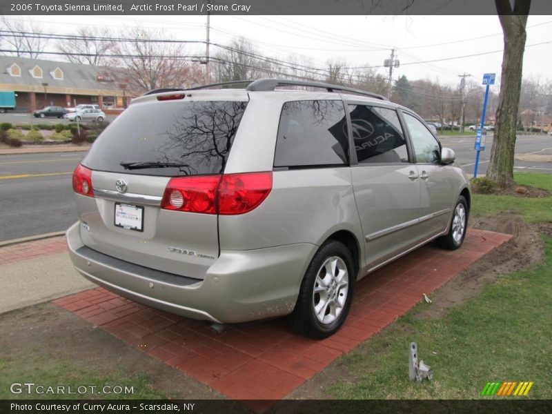 Arctic Frost Pearl / Stone Gray 2006 Toyota Sienna Limited