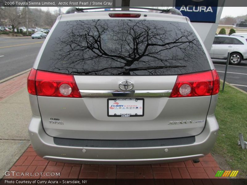 Arctic Frost Pearl / Stone Gray 2006 Toyota Sienna Limited