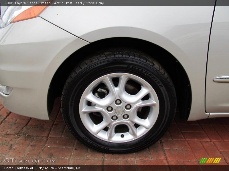 Arctic Frost Pearl / Stone Gray 2006 Toyota Sienna Limited