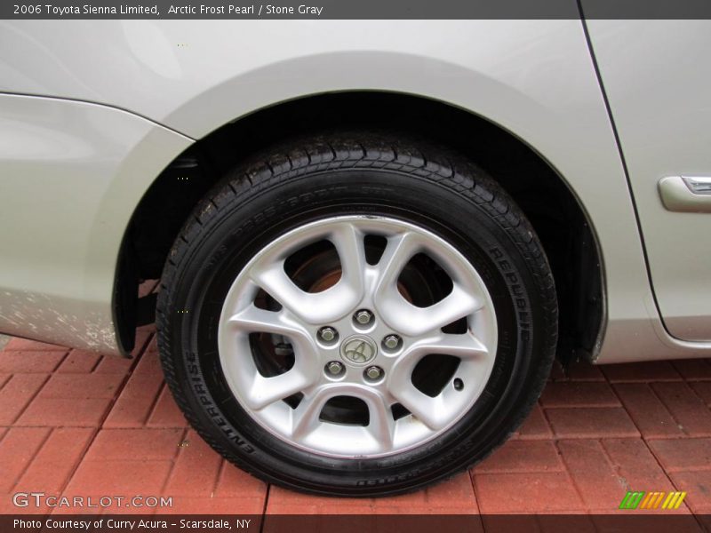 Arctic Frost Pearl / Stone Gray 2006 Toyota Sienna Limited