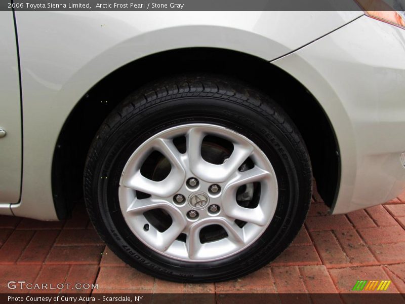 Arctic Frost Pearl / Stone Gray 2006 Toyota Sienna Limited