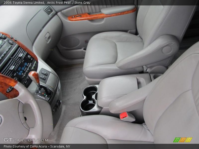 Arctic Frost Pearl / Stone Gray 2006 Toyota Sienna Limited