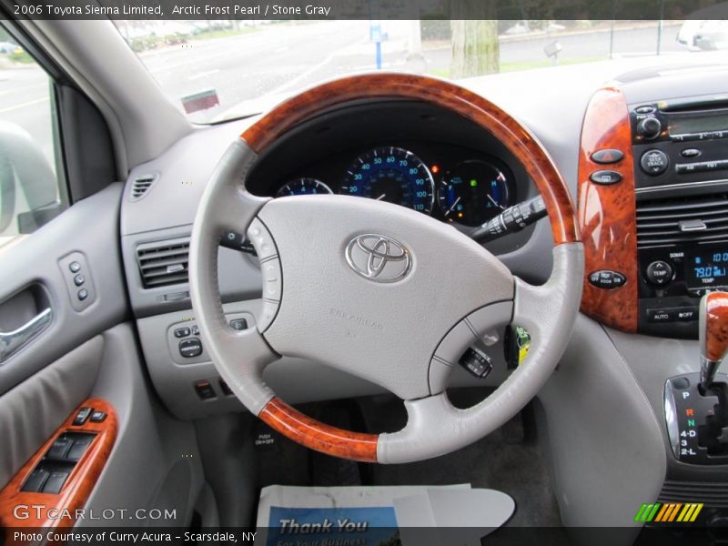 Arctic Frost Pearl / Stone Gray 2006 Toyota Sienna Limited