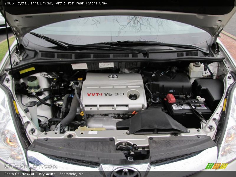 Arctic Frost Pearl / Stone Gray 2006 Toyota Sienna Limited