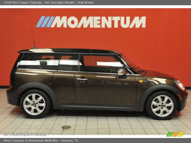 Hot Chocolate Metallic / Malt Brown 2008 Mini Cooper Clubman