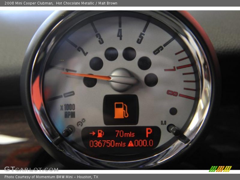 Hot Chocolate Metallic / Malt Brown 2008 Mini Cooper Clubman