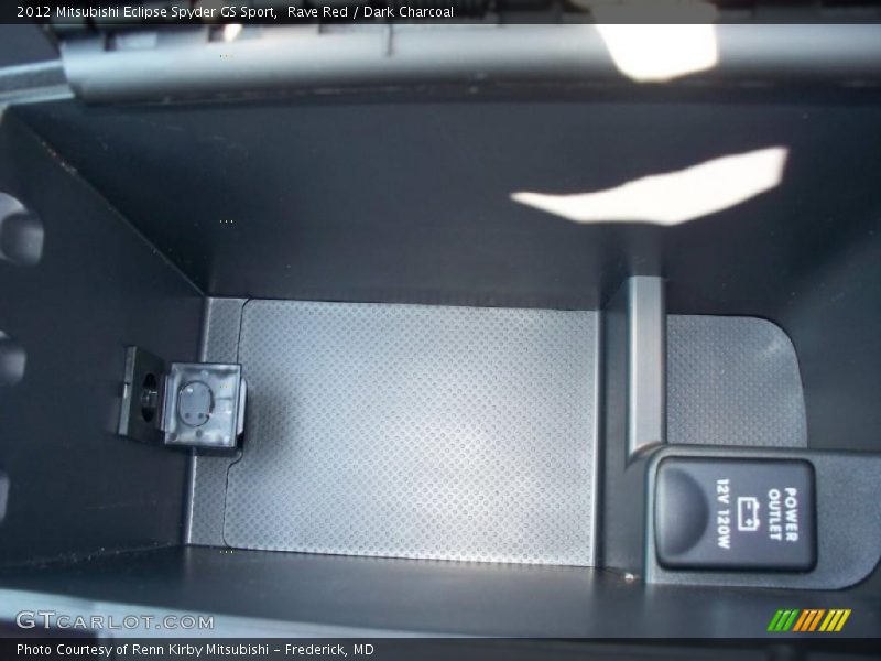 Rave Red / Dark Charcoal 2012 Mitsubishi Eclipse Spyder GS Sport