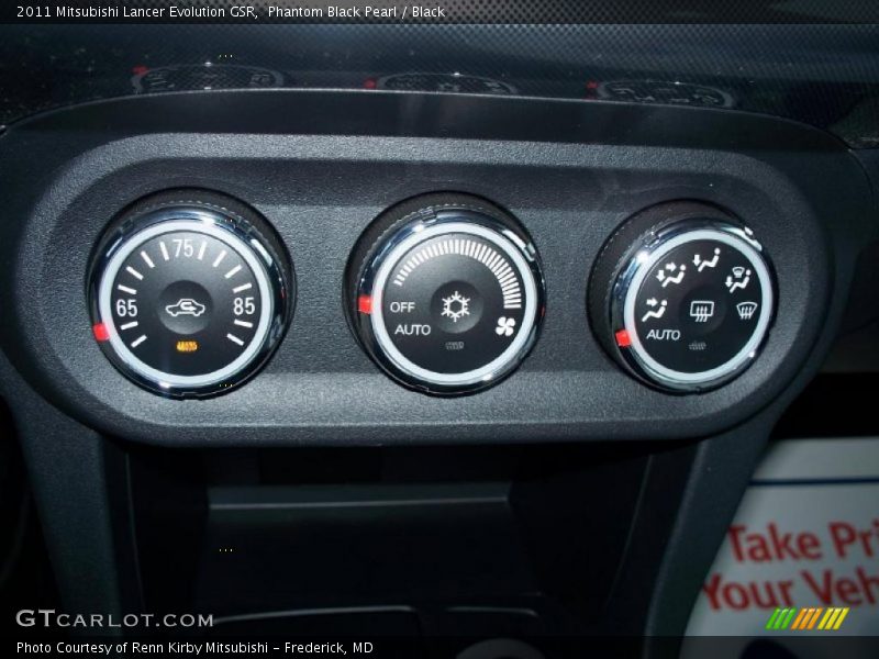 Controls of 2011 Lancer Evolution GSR