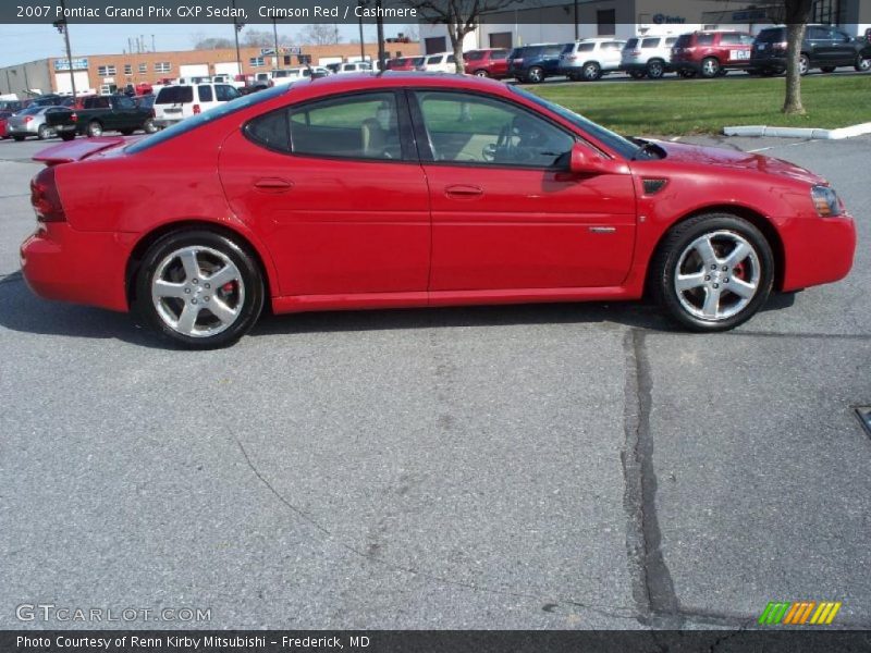 Crimson Red / Cashmere 2007 Pontiac Grand Prix GXP Sedan