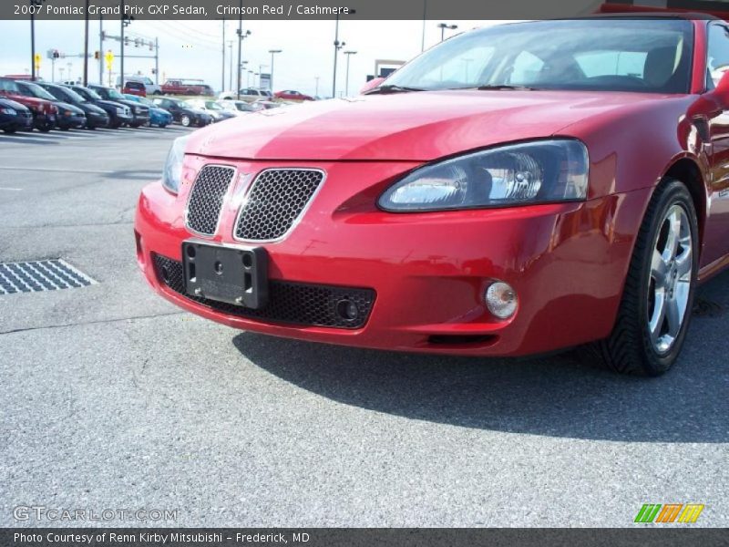 Crimson Red / Cashmere 2007 Pontiac Grand Prix GXP Sedan