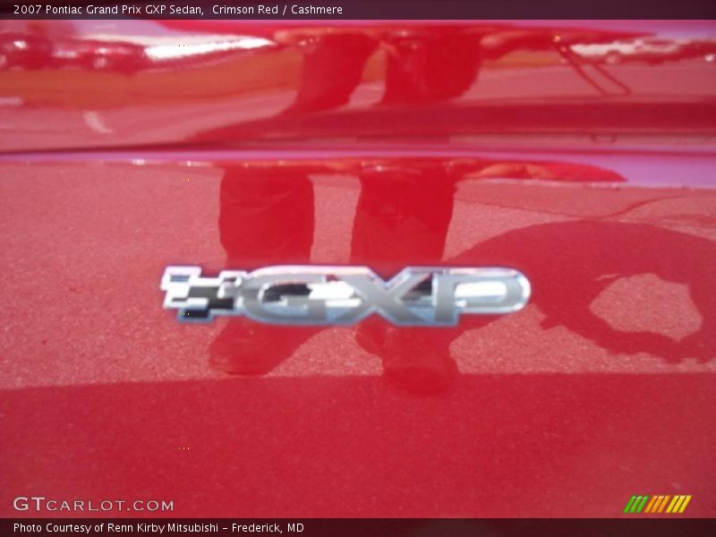 Crimson Red / Cashmere 2007 Pontiac Grand Prix GXP Sedan